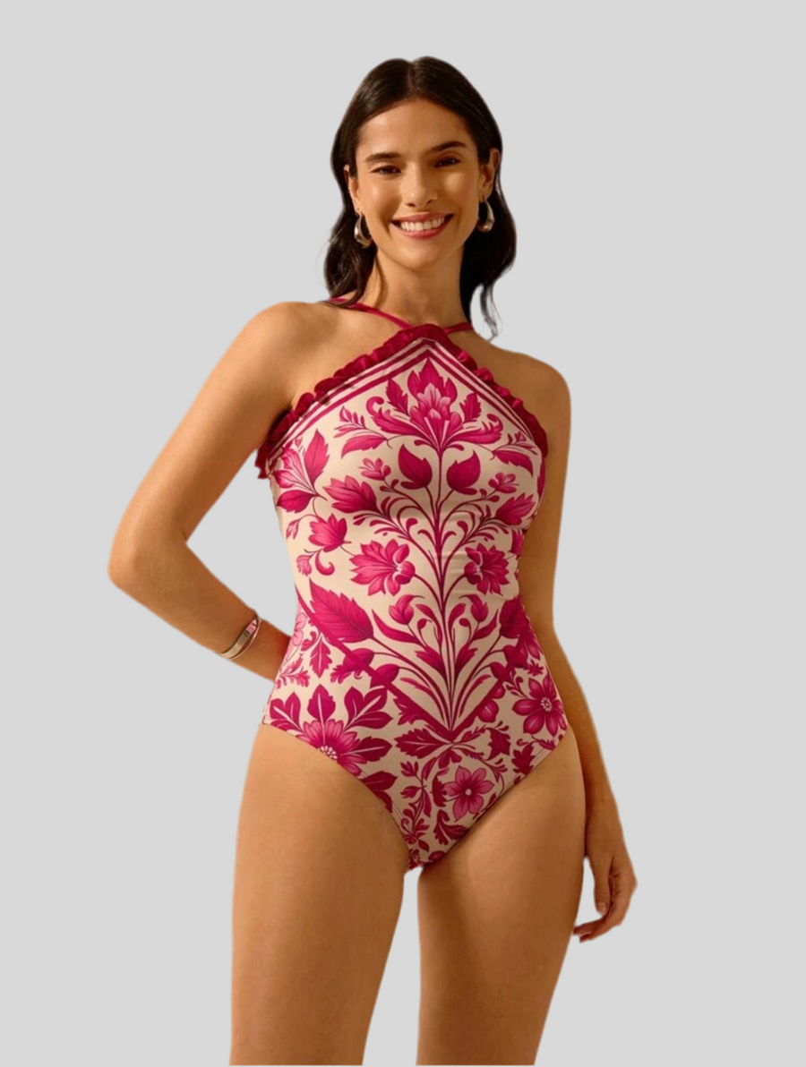 TRAJE DE BAÑO ESTAMPADO KIBAK 2 CLRS