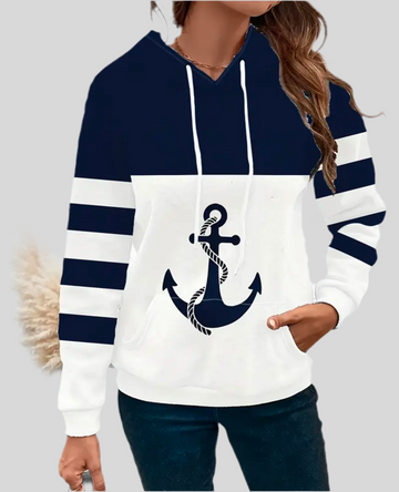 SUDADERA CON CAPUCHA YATCH