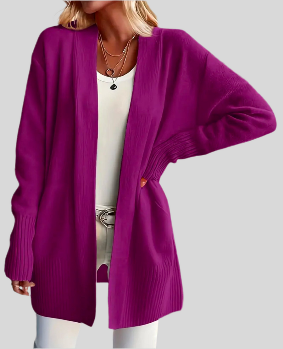 CARDIGAN DE PUNTO SUAVE 15 COLORES