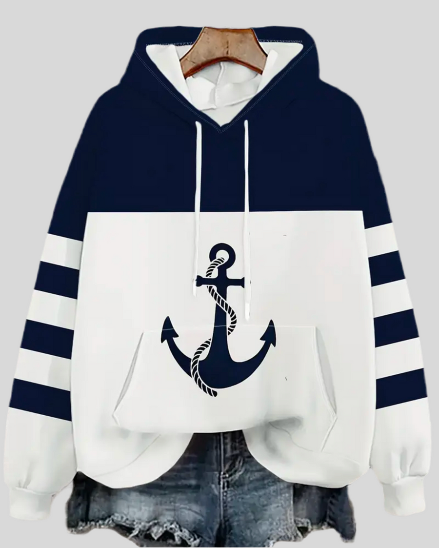 SUDADERA CON CAPUCHA YATCH