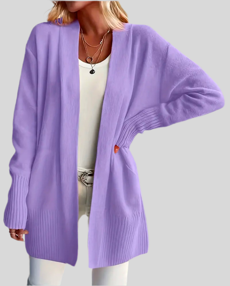 CARDIGAN DE PUNTO SUAVE 15 COLORES