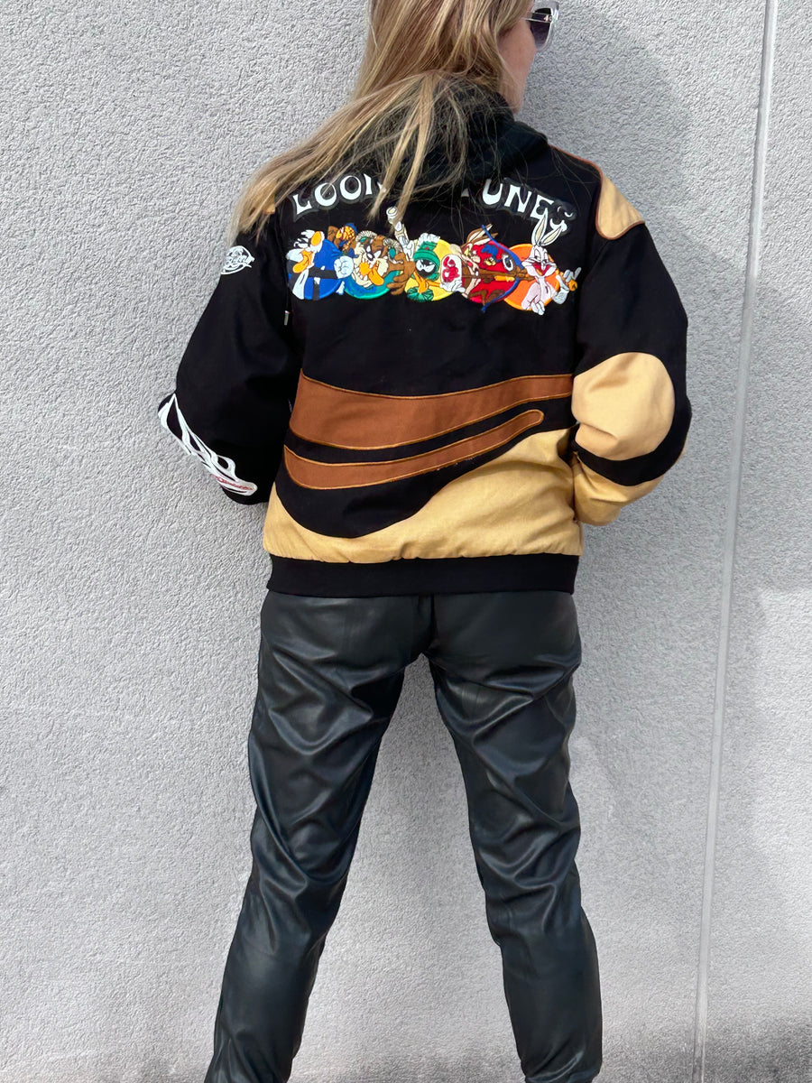 LIMITED EDITION embroidered biker style jacket