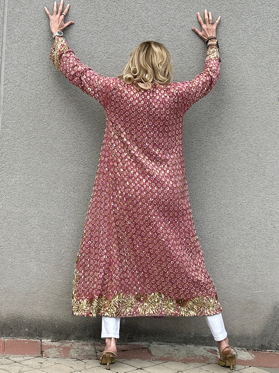 LIMITED EDITION silk and sequin jewel kurta