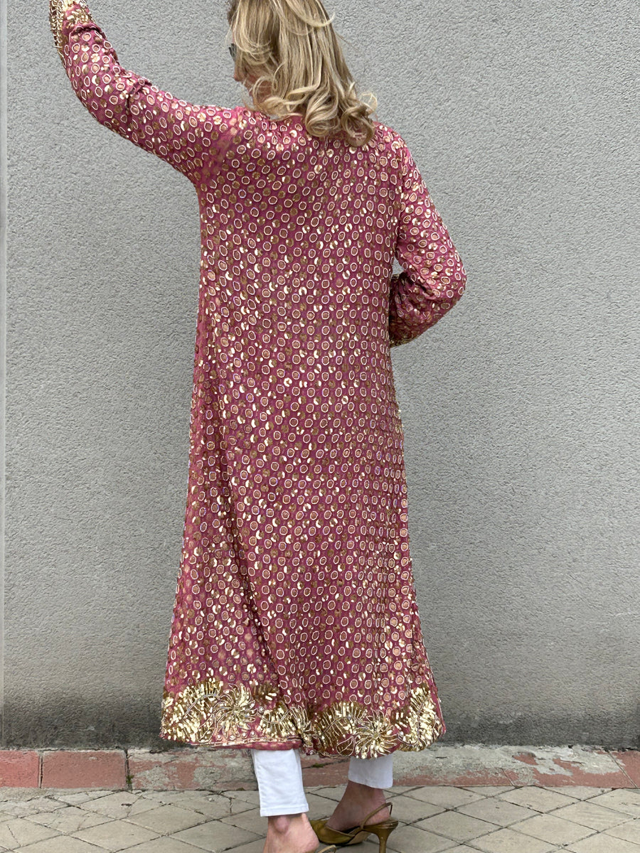 LIMITED EDITION silk and sequin jewel kurta