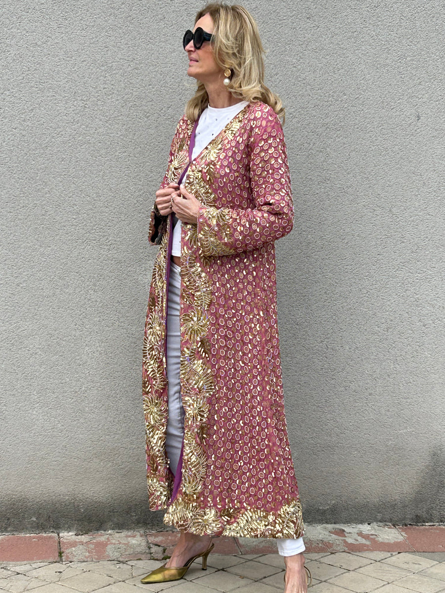 LIMITED EDITION silk and sequin jewel kurta