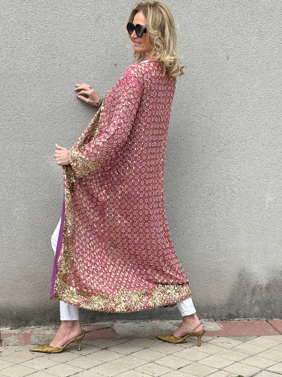 LIMITED EDITION silk and sequin jewel kurta