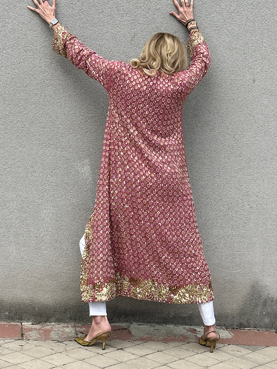 LIMITED EDITION silk and sequin jewel kurta